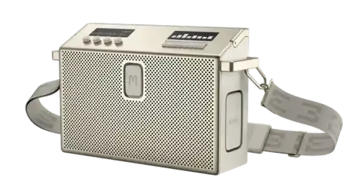 BT Speaker Large Greige