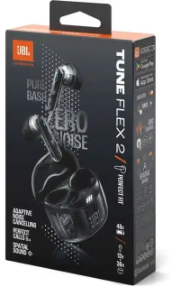 JBL Tune Flex 2 Ghost Black