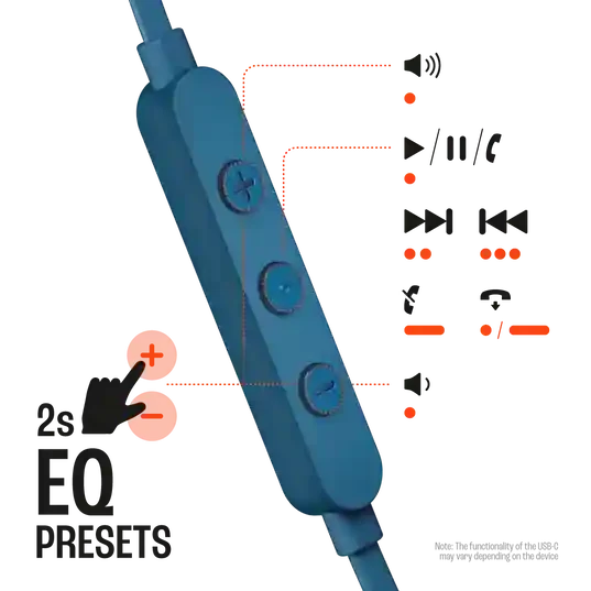 JBL Tune 310C USB Blue 6
