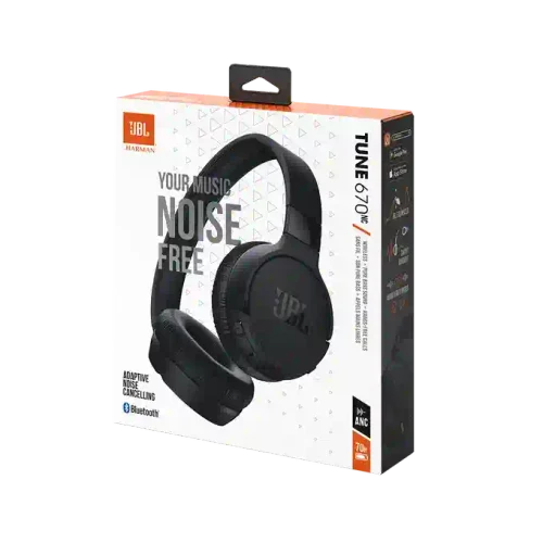 JBL Tune 670 NC Black