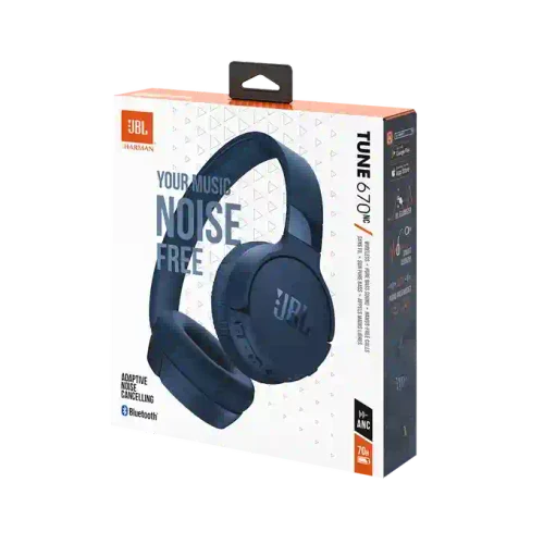 JBL Tune 670 NC Blue